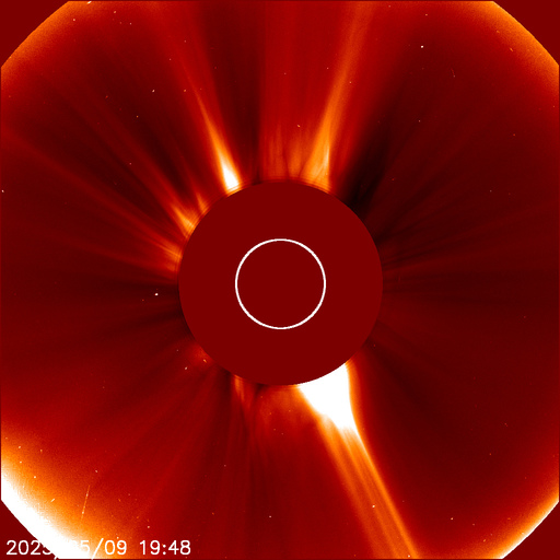 LASCO C2 Coronagraph Image